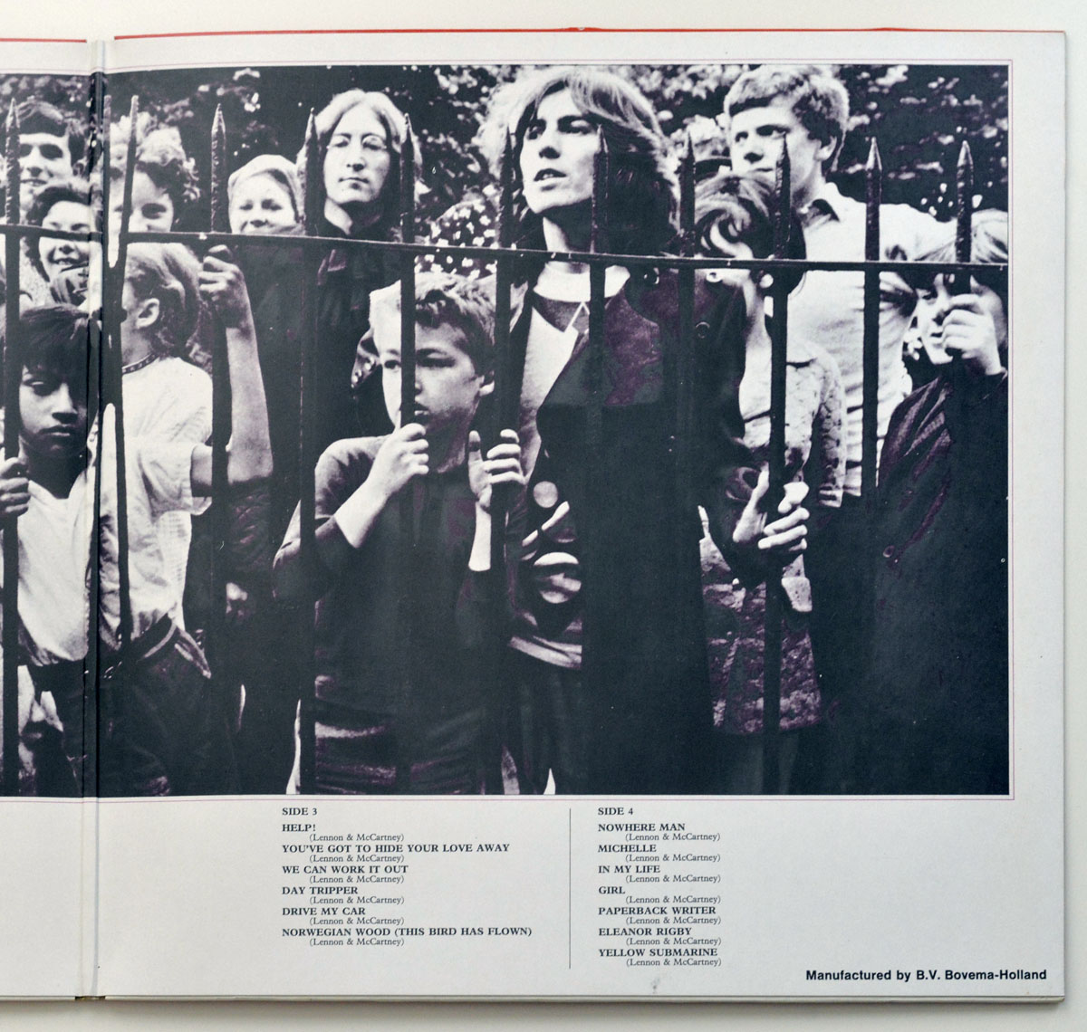 High Resolution Photo BEATLES 1962-1966 2LP 